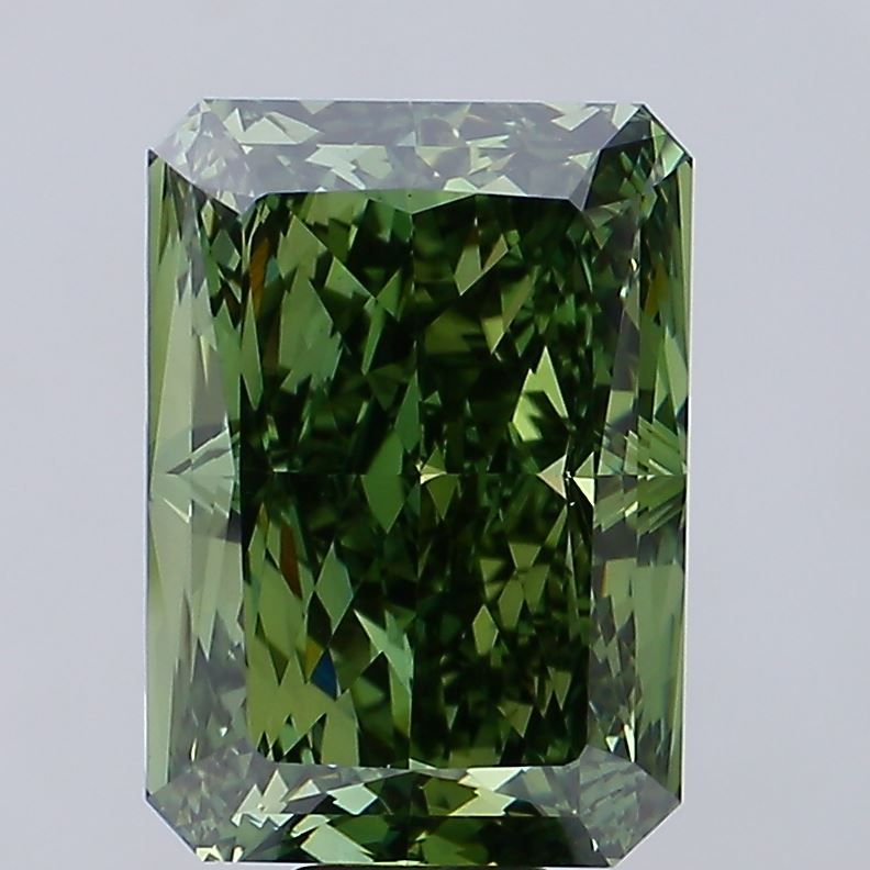 13.15 ct. Fancy Vivid Green/VS1 Radiant Lab Grown Diamond prod_d6dcc5d4f36b4bd2a7d5b66d7a4b5650