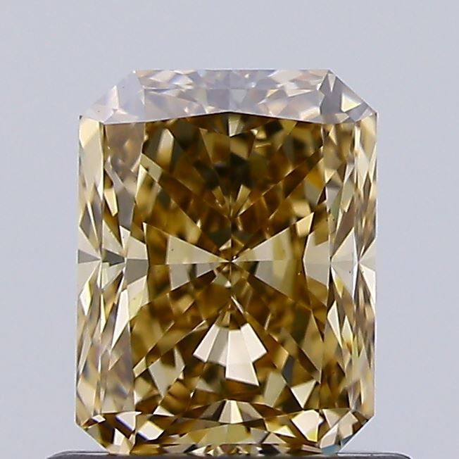 0.92 ct. Fancy Vivid Green Brown/VS1 Radiant Lab Grown Diamond prod_e9d3107e18d04486a0d8e47e8b826393