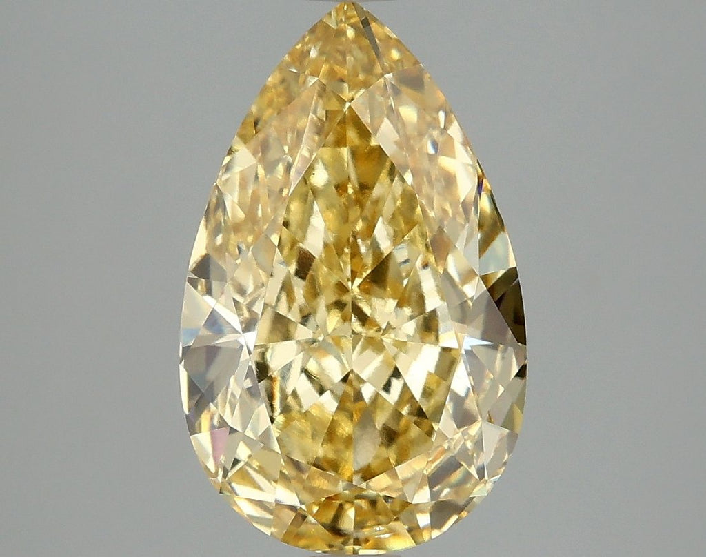 4.10 ct. Fancy Vivid Yellow/VS2 Pear Lab Grown Diamond prod_f82000b6e4e546258be6e8f92e62629f