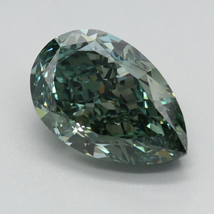 1.64 ct. Fancy Vivid Green/VS1 Pear Lab Grown Diamond prod_f563655e963c4916aa77c65c2b5f1777