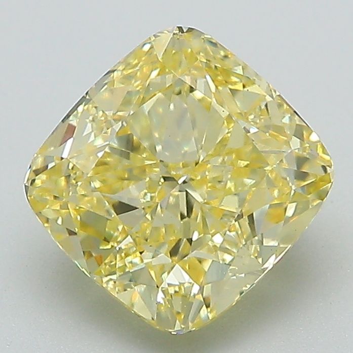 2.37 ct. Fancy Intense Yellow/VS1 Cushion Lab Grown Diamond prod_fc59733c02684cc8b17f843700e1c378