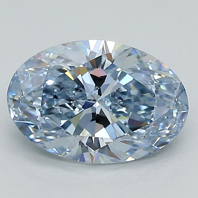 1.54 ct. Fancy Intense Blue/VS1 Oval Lab Grown Diamond prod_e34694156de04e28987bbae58b714849