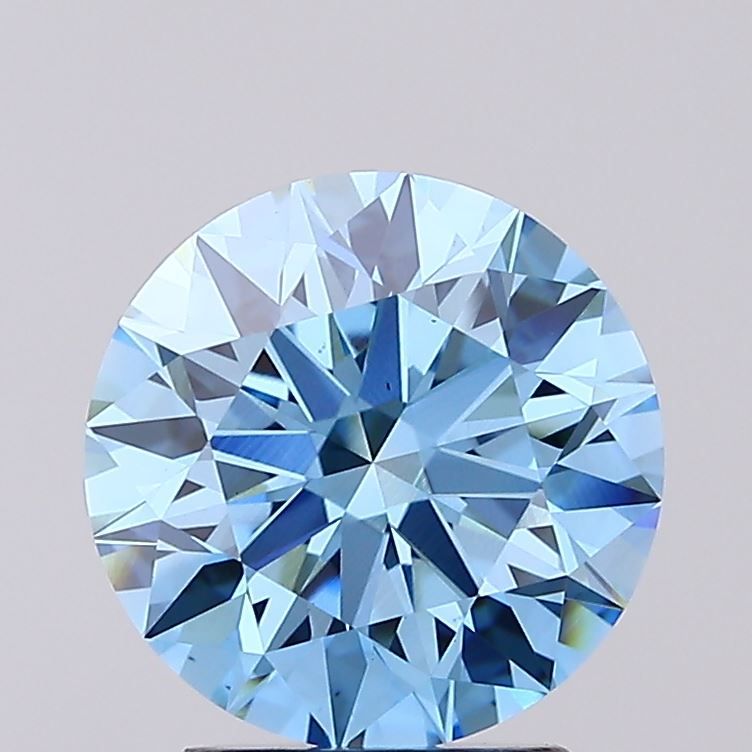 2.55 ct. Fancy Vivid Blue/VS1 Round Lab Grown Diamond prod_f9438a72a9a94c3ba352f1ca85cc94e7