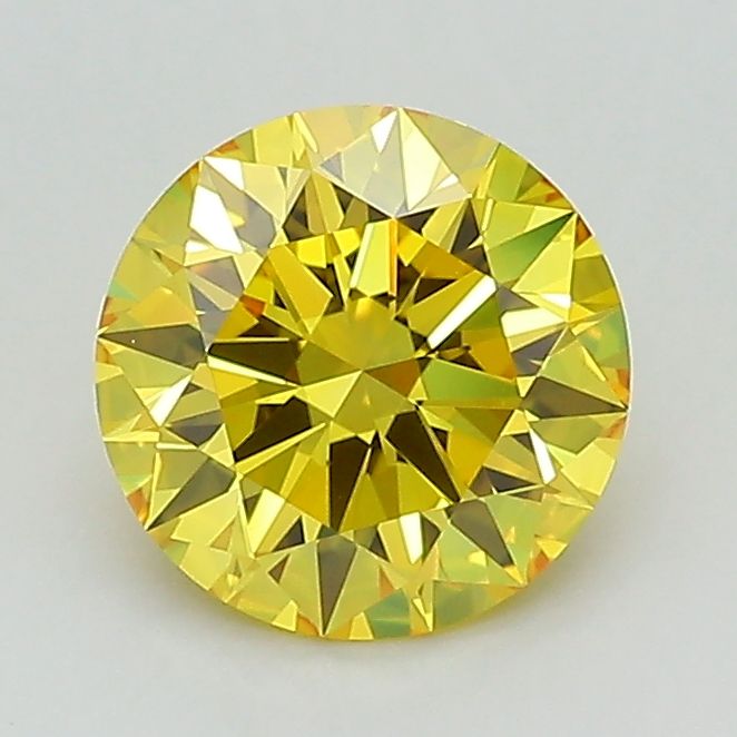 1.16 ct. Fancy Vivid Yellow/VVS2 Round Lab Grown Diamond prod_de6537a6a884493e9bca19d5081e9531