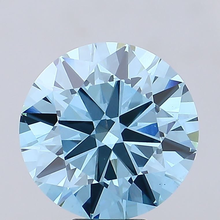 9.02 ct. Fancy Vivid Blue/VS1 Round Lab Grown Diamond prod_a3c77228c3a644bc8d9739fabe502f9b