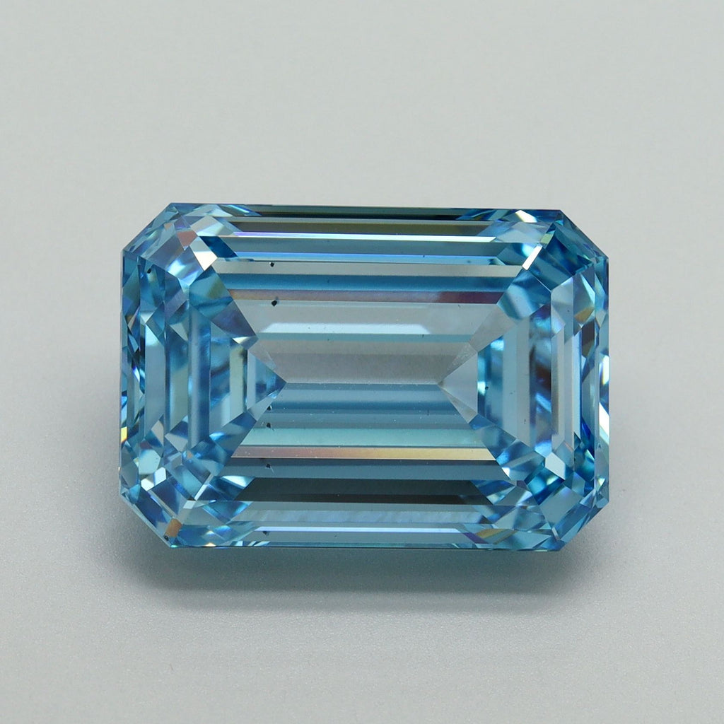 11.07 ct. Fancy Vivid Blue/VS2 Emerald Lab Grown Diamond prod_e821de686ab84d4a895ad16c212184cb