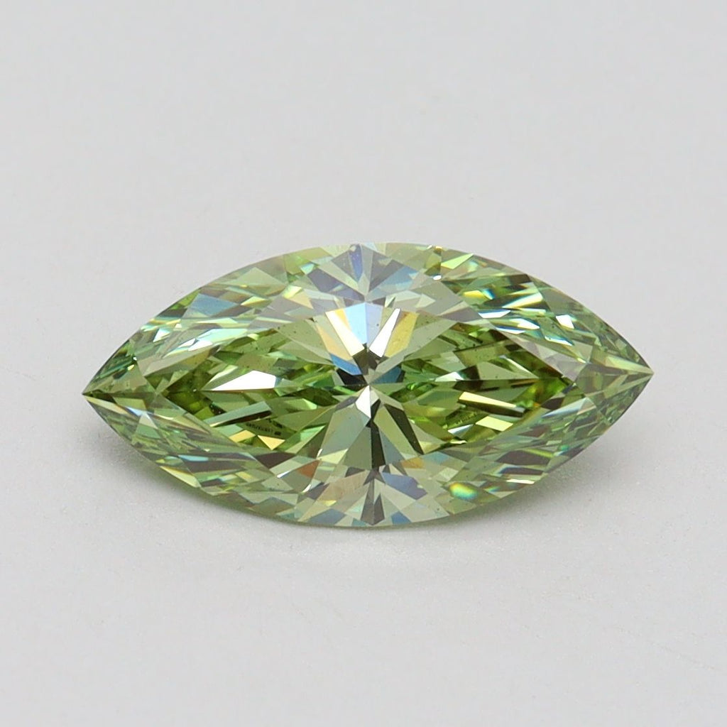 1.51 ct. Fancy Vivid Green/VS2 Marquise Lab Grown Diamond prod_baa1f148ce5d4827a3fda6a3aec755a0