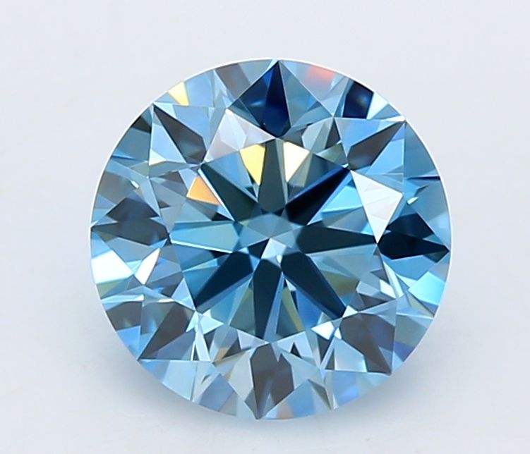 0.78 ct. Fancy Vivid Blue/VVS1 Round Lab Grown Diamond prod_c32ae1a7171c48529b157846eed94d00