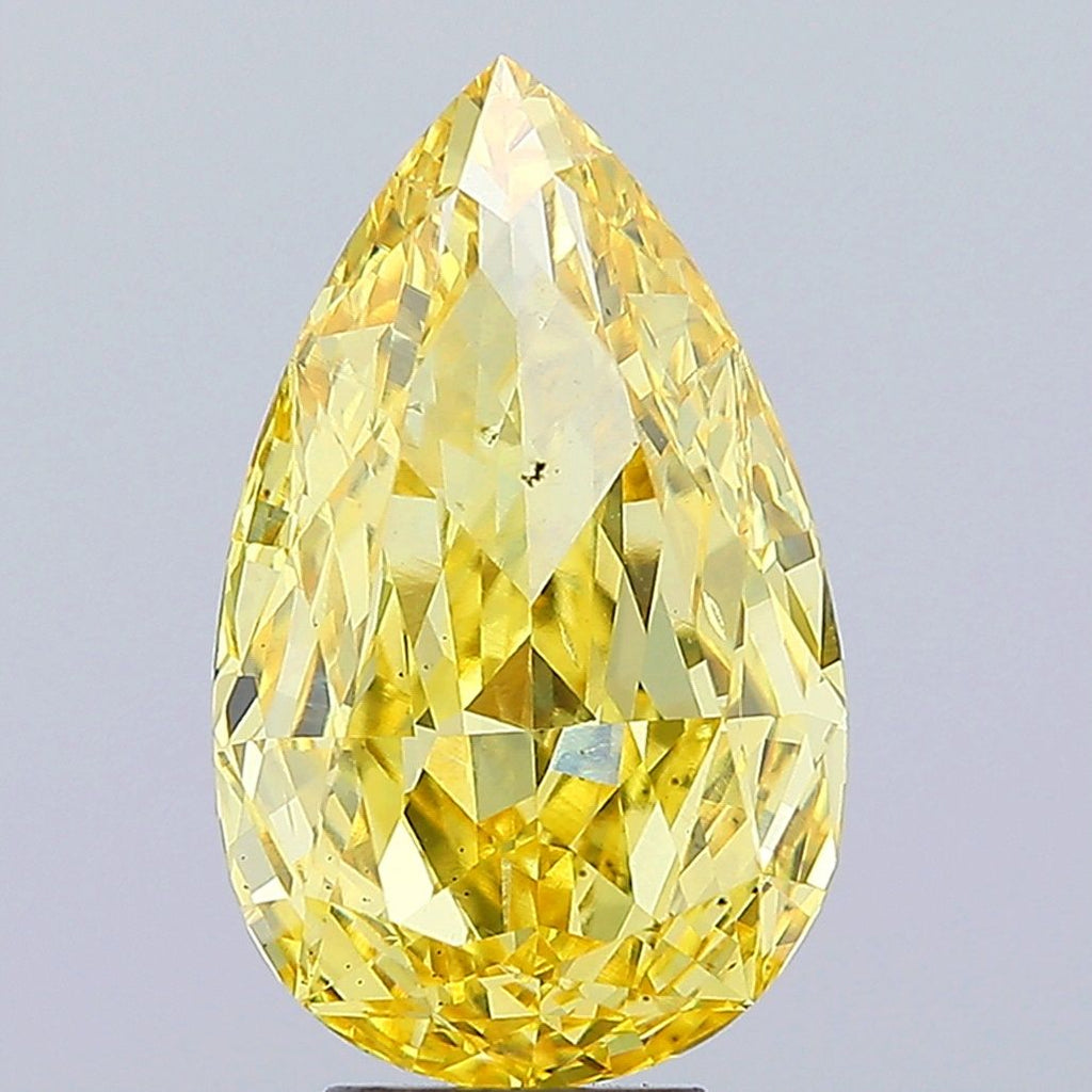 6.71 ct. Fancy Vivid Yellow/VS2 Pear Lab Grown Diamond prod_dfb1f070a58741b6a99040a9f5702dea