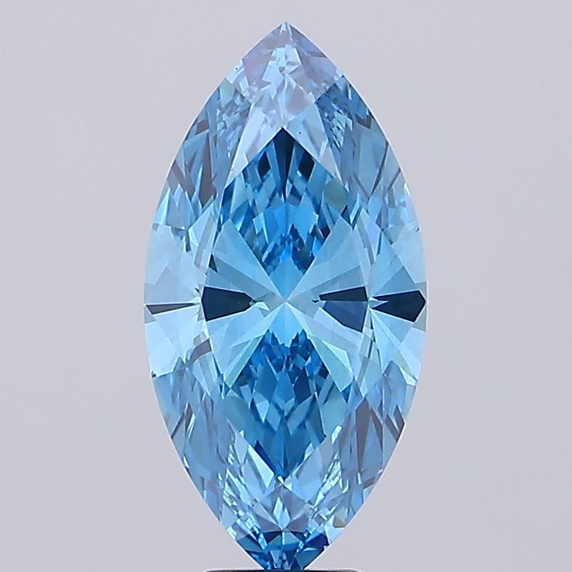 7.02 ct. Fancy Vivid Blue/VS2 Marquise Lab Grown Diamond prod_bb2d40bf9317452ba5e661da16696c70