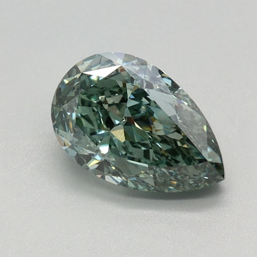 1.12 ct. Fancy Vivid Green/VS1 Pear Lab Grown Diamond prod_a4fffe0b5c40420685c5cff0aa7af407