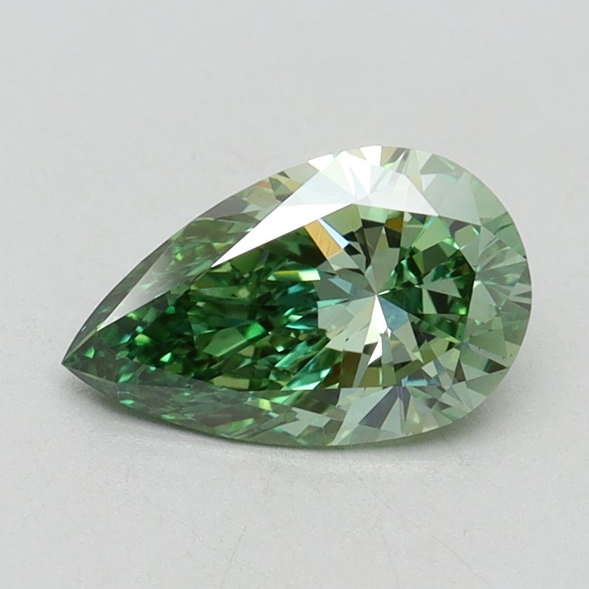 1.01 ct. Fancy Vivid Green/VS1 Pear Lab Grown Diamond prod_9d6319cf7f154c6e9694657b9caf96de