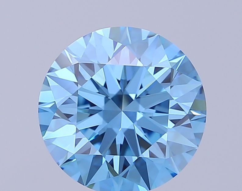 3.61 ct. Fancy Vivid Blue/VS1 Round Lab Grown Diamond prod_947b962835134eaf98e6efdd787248c6