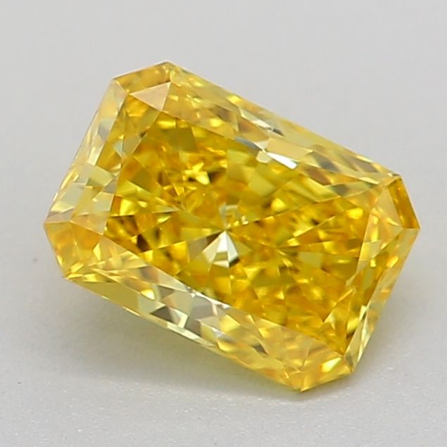 0.52 ct. Fancy Vivid Yellow/VVS2 Radiant Lab Grown Diamond prod_4b6d780421494650943e5b9de5a9a02e