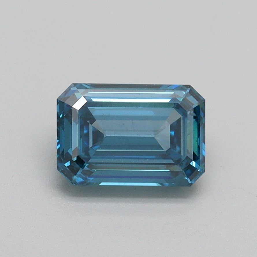 1.03 ct. Fancy Vivid Blue/VS2 Emerald Lab Grown Diamond prod_e59789a08af44fe28bcf47fb03d74a24