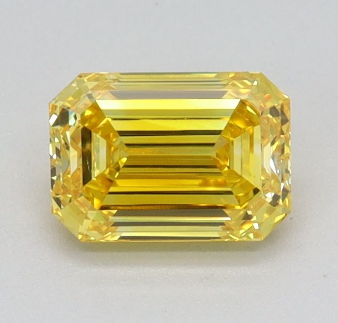 0.63 ct. Fancy Vivid Yellow/VS1 Emerald Lab Grown Diamond prod_d6b83b828fac4fbcaeb952bb4cd317a0