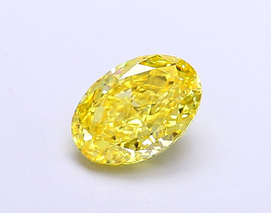 1.38 ct. Fancy Vivid Yellow/VVS2 Oval Lab Grown Diamond prod_ef3193f397fe45b9b945e0ca8c8d85f0