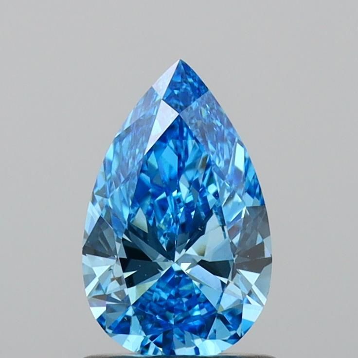 0.90 ct. Fancy Vivid Blue/VS1 Pear Lab Grown Diamond prod_e7413a3a70cc441cba77ccbca982e310