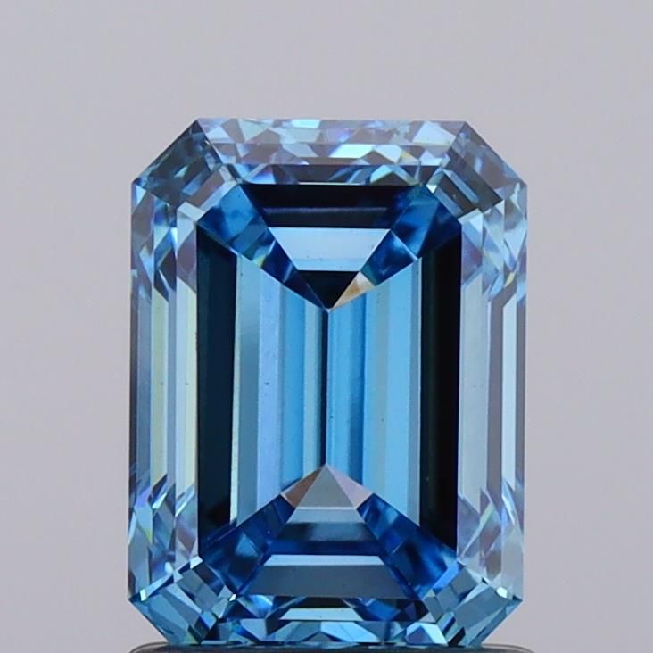 1.56 ct. Fancy Vivid Blue/VS1 Emerald Lab Grown Diamond prod_e9aa0f0187d7409598ad14a2f6e48f4b