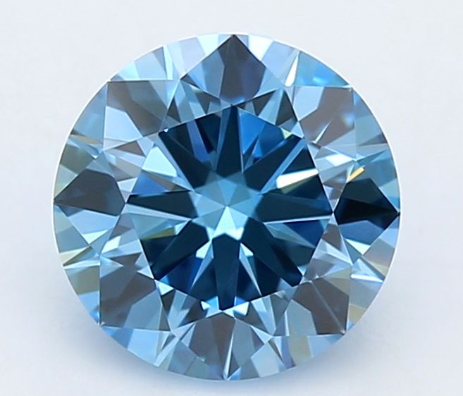 0.73 ct. Fancy Vivid Blue/VVS2 Round Lab Grown Diamond prod_e8b22ec42ad344c8a59511e19705f46f