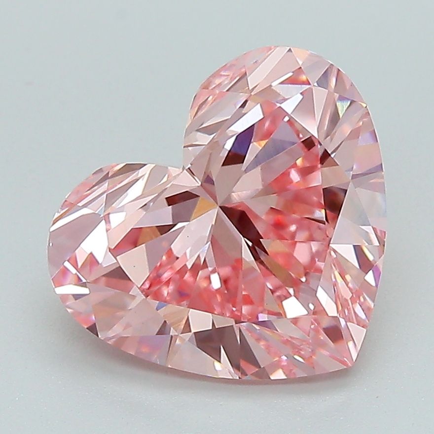 3.17 ct. Fancy Vivid Pink/VS1 Heart Lab Grown Diamond prod_8c9d583e9f0545c794e3c6d6021d16e3