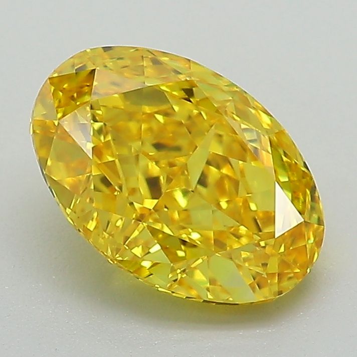 1.72 ct. Fancy Vivid Yellow/VVS2 Oval Lab Grown Diamond prod_e24ff7584a6943d9b281d19a84535eea