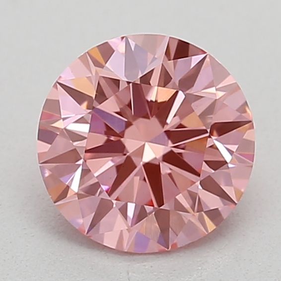 0.61 ct. Fancy Vivid Pink/VS1 Round Lab Grown Diamond prod_e64080a8a1254f44b00b24b43980b63c