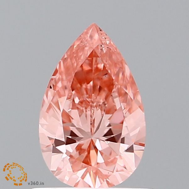 0.77 ct. Fancy Intense Pink/SI1 Pear Lab Grown Diamond prod_9a4d7e38090e4868ba17efa90286b628