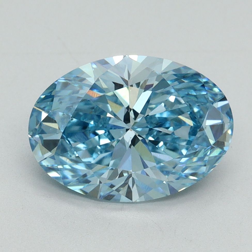 2.50 ct. Fancy Vivid Blue/VS1 Oval Lab Grown Diamond prod_eee9780a5dfb43e6978d8263e4d6a6c3