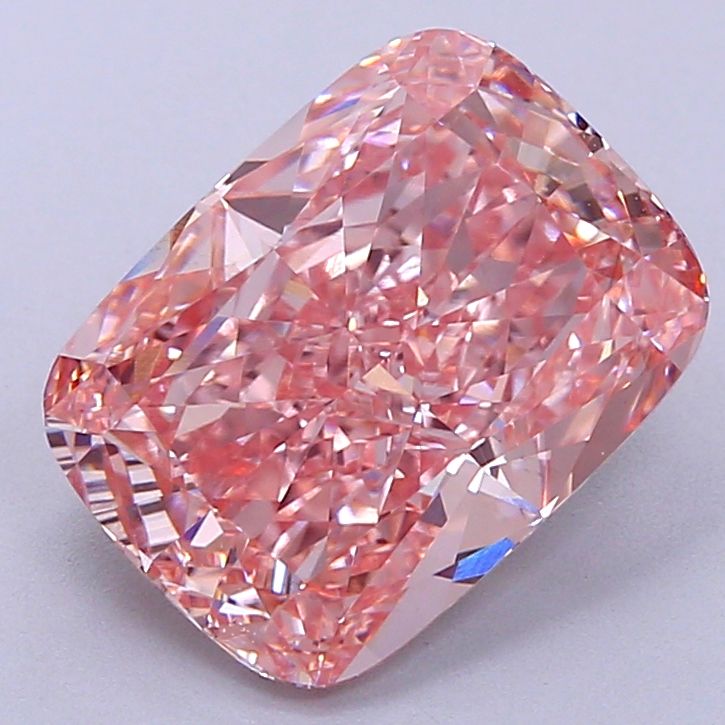 4.08 ct. Fancy Vivid Pink/VS1 Cushion Lab Grown Diamond prod_978f2628e5804ec8a54ee5c9c08f31a7