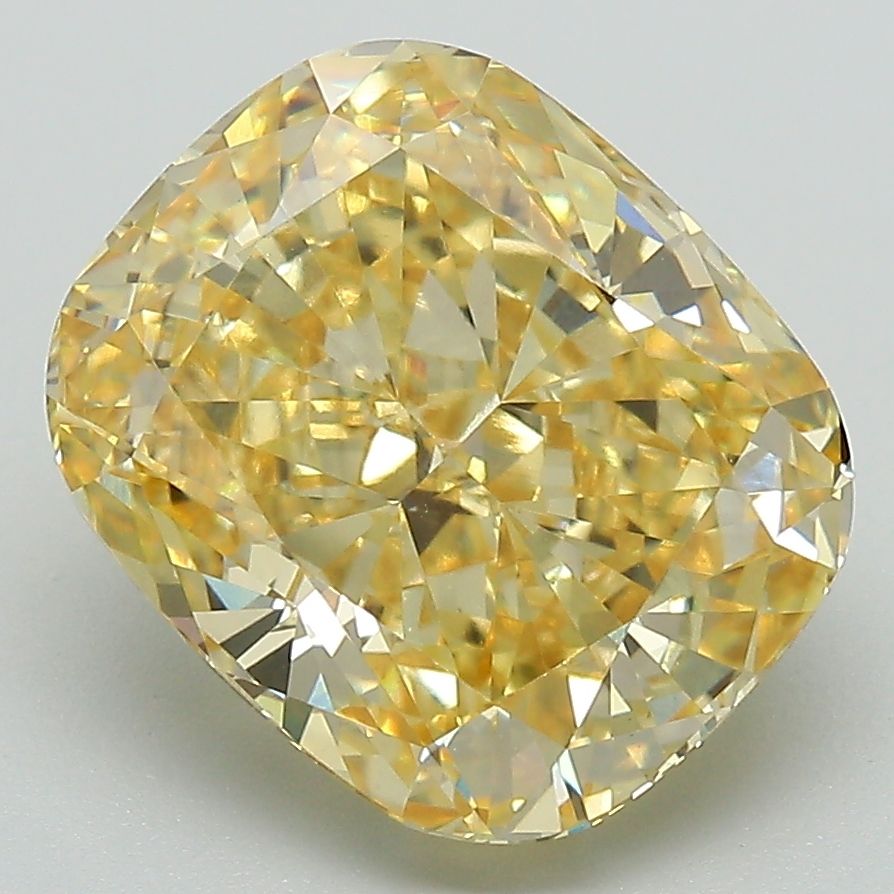 5.19 ct. Fancy Vivid Yellow/VVS2 Cushion Lab Grown Diamond prod_f1a52d916f2d4350a86f8413a90082cc