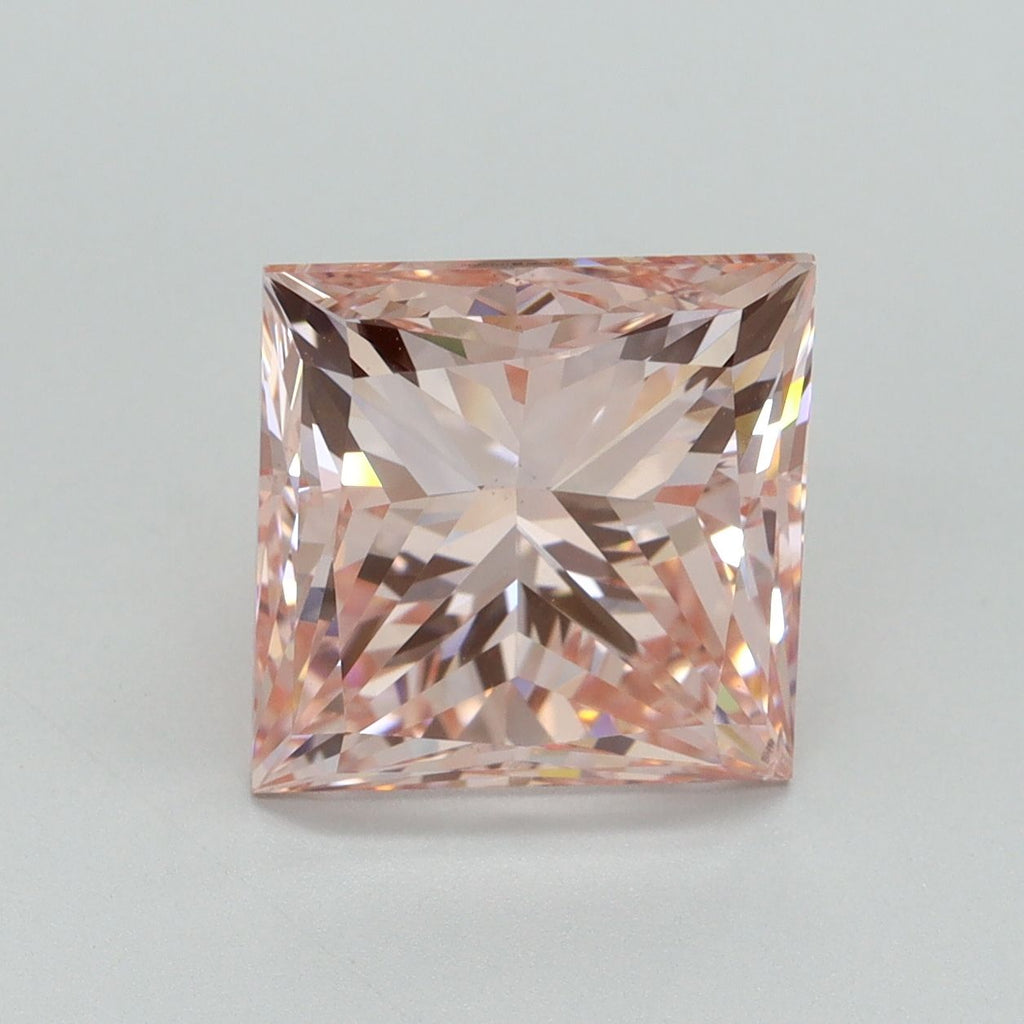 5.02 ct. Fancy Intense Pink/VS2 Princess Lab Grown Diamond prod_d790ed3904bf40278d33e771d11ac2e0