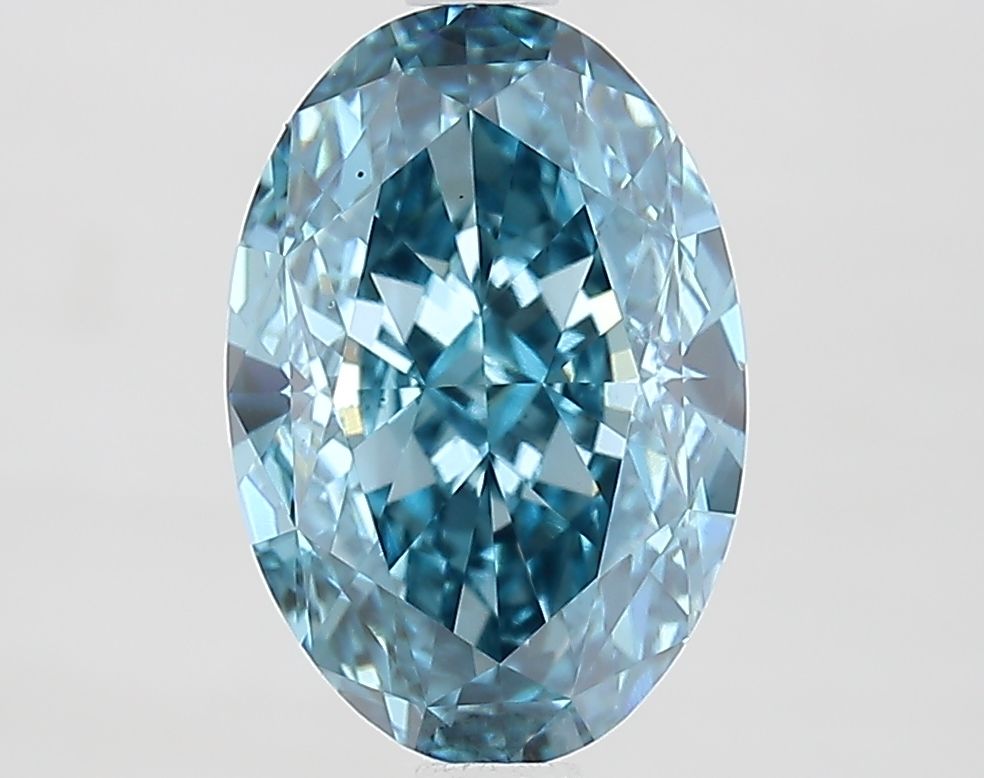 2.51 ct. Fancy Vivid Blue/VS1 Oval Lab Grown Diamond prod_e6ba4b77f7d44624873795c8bc994cc0