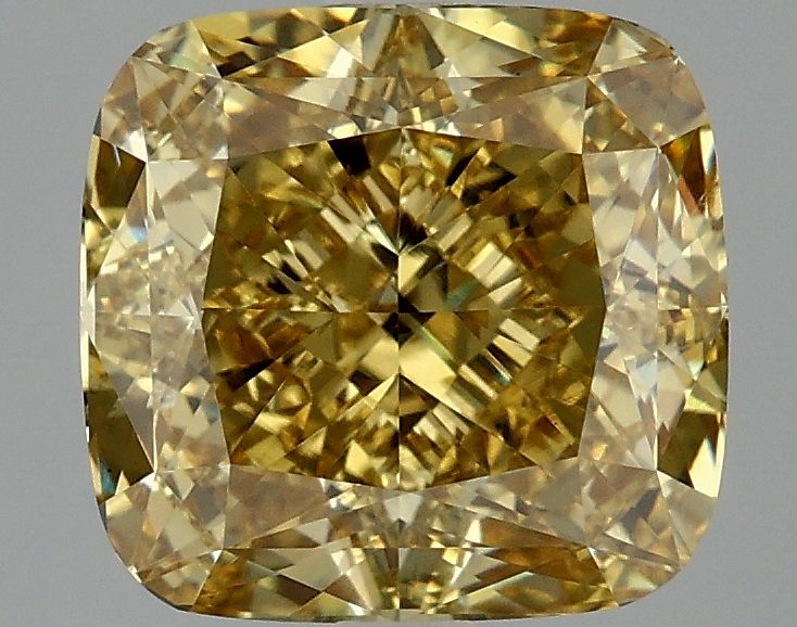 4.01 ct. Fancy Vivid Yellow/VS1 Cushion Lab Grown Diamond prod_ed42c49b246e47b8a24033300e2c7629