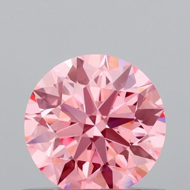 0.52 ct. Fancy Vivid Pink/VS1 Round Lab Grown Diamond prod_9be6729400da4b6b89ec0ba0c83ffe27