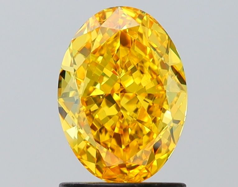 1.52 ct. Fancy Vivid Yellow/VS2 Oval Lab Grown Diamond prod_e64b444d929047e7b247d01cee037534