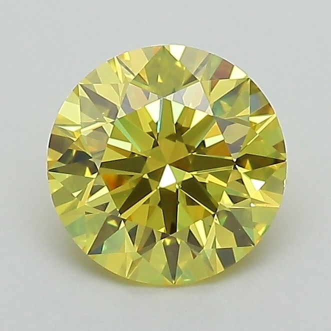 1.15 ct. Fancy Vivid Yellow/VS2 Round Lab Grown Diamond prod_f0d1ea58bf844eae93f866b20d4ac284