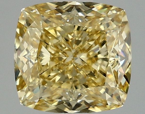 2.07 ct. Fancy Vivid Yellow/VS1 Cushion Lab Grown Diamond prod_e8d5a85265c74593942e0e97a21a3d9d