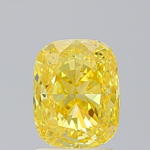 1.56 ct. Fancy Vivid Yellow/VS1 Cushion Lab Grown Diamond prod_6cecf4e4a9a241fab019de6fd008bcab