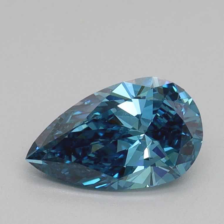 0.72 ct. Fancy Vivid Blue/VVS2 Pear Lab Grown Diamond prod_edfea5f8fce241e1b19a90cfda8a3b18