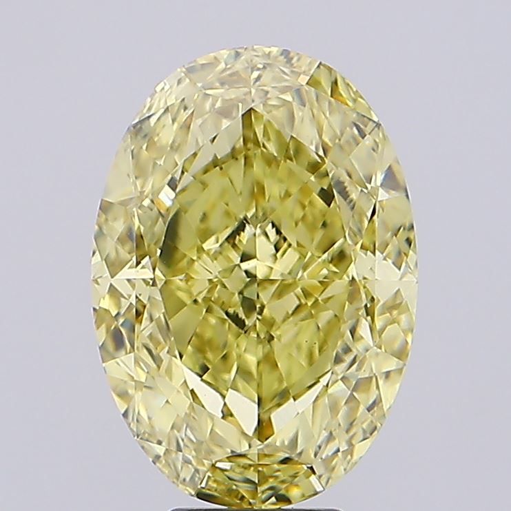 9.21 ct. Fancy Intense Yellow/VS1 Oval Lab Grown Diamond prod_ea318335089348ce89fd6a634a1049da