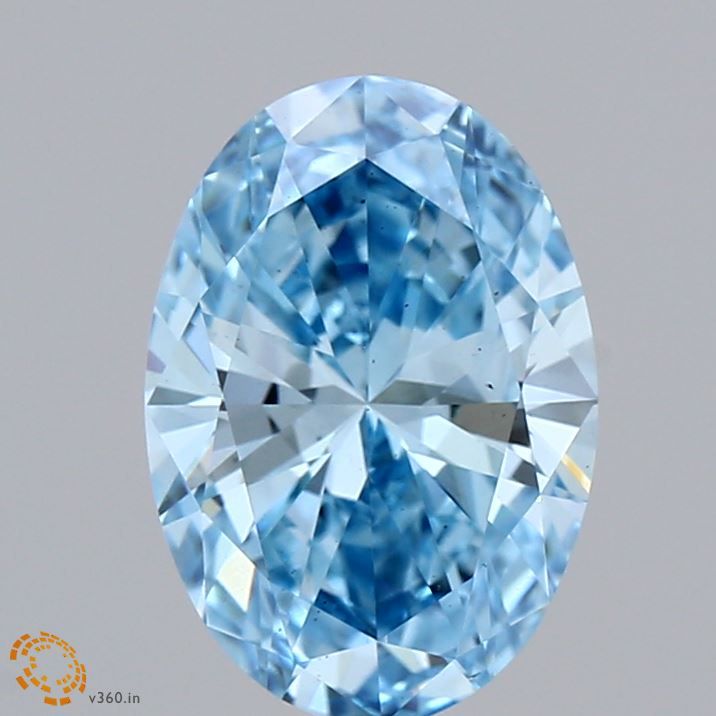 2.00 ct. Fancy Vivid Blue/VS2 Oval Lab Grown Diamond prod_82f769711f3f4ec48d4b385134439c64