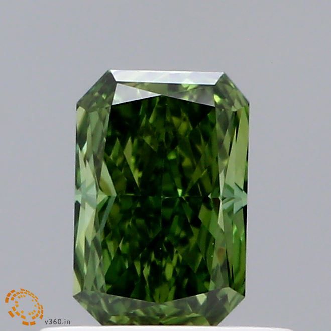 0.57 ct. Fancy Vivid Green/VS1 Radiant Lab Grown Diamond prod_f94f371bceba4556a994741ea89d5dfc