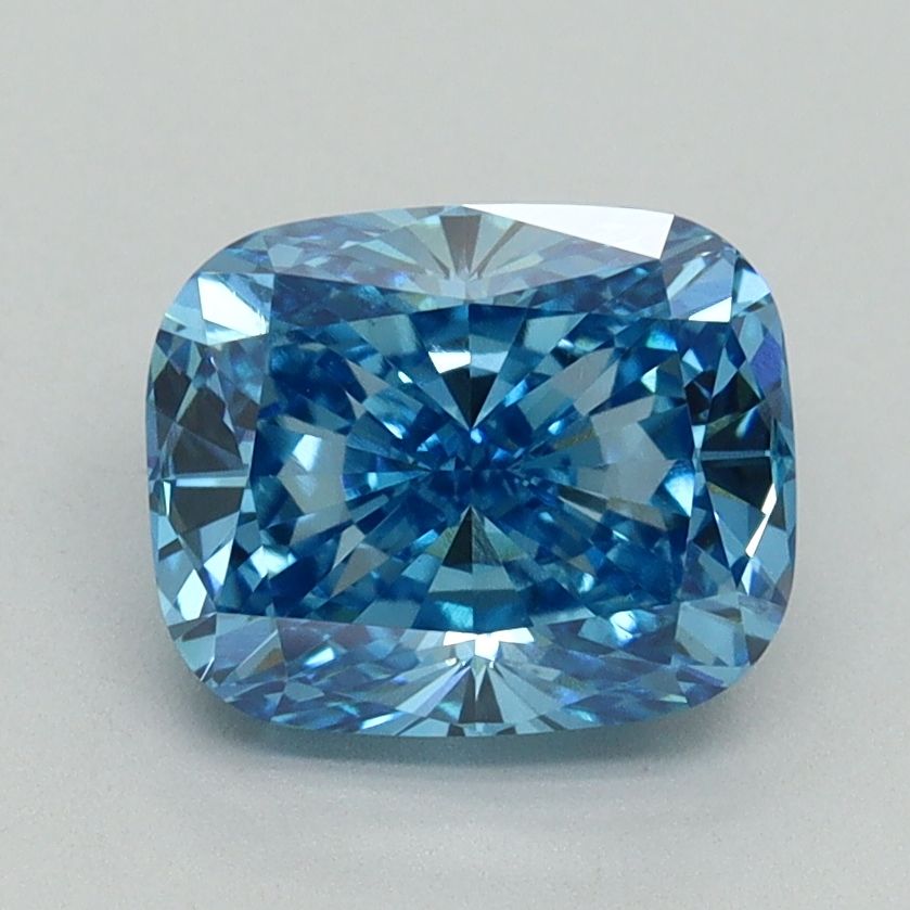 2.05 ct. Fancy Vivid Blue/VS1 Cushion Lab Grown Diamond prod_f2a39f8f5ffd49569d1fcc28ca96632e