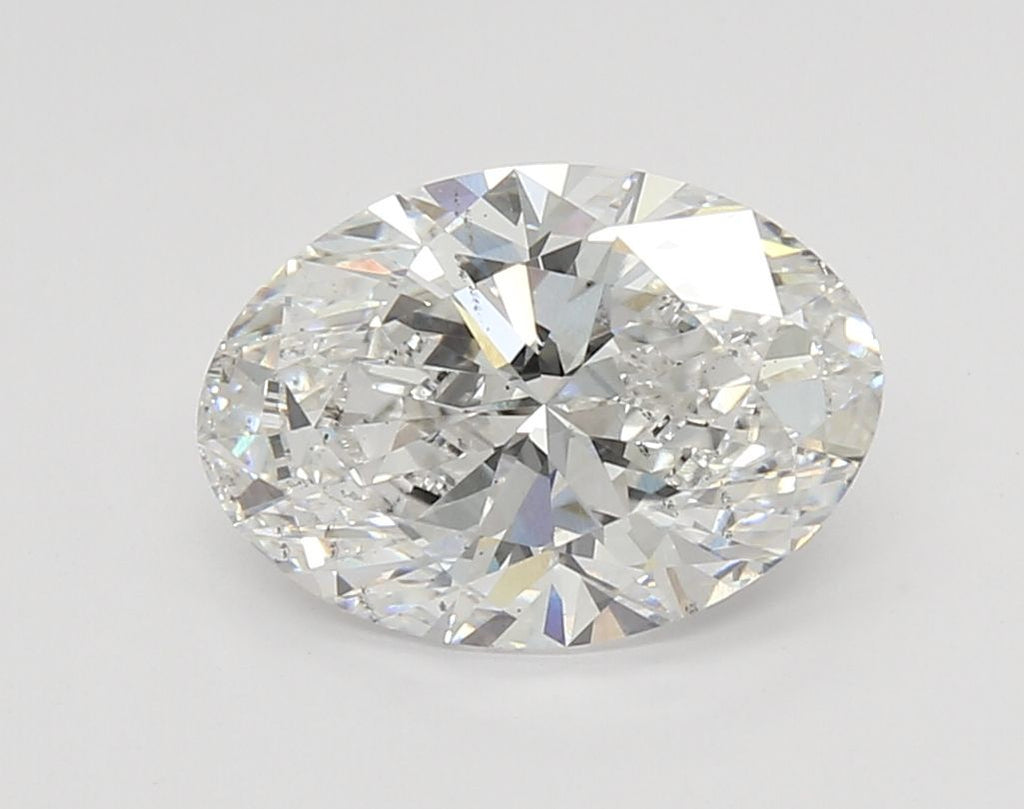 3.01 ct. F/SI1 Oval Lab Grown Diamond