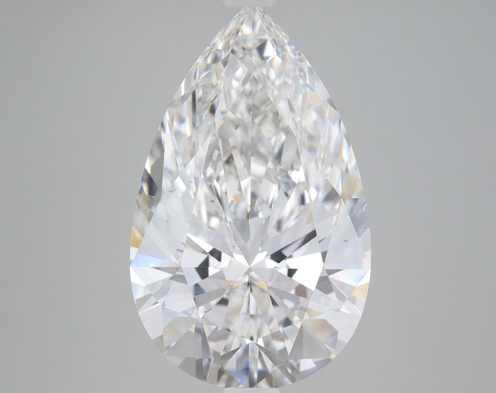 5.78 ct. F/VS2 Pear Lab Grown Diamond