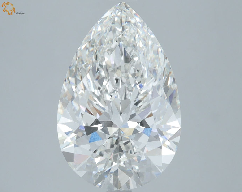 5.21 ct. F/VS1 Pear Lab Grown Diamond