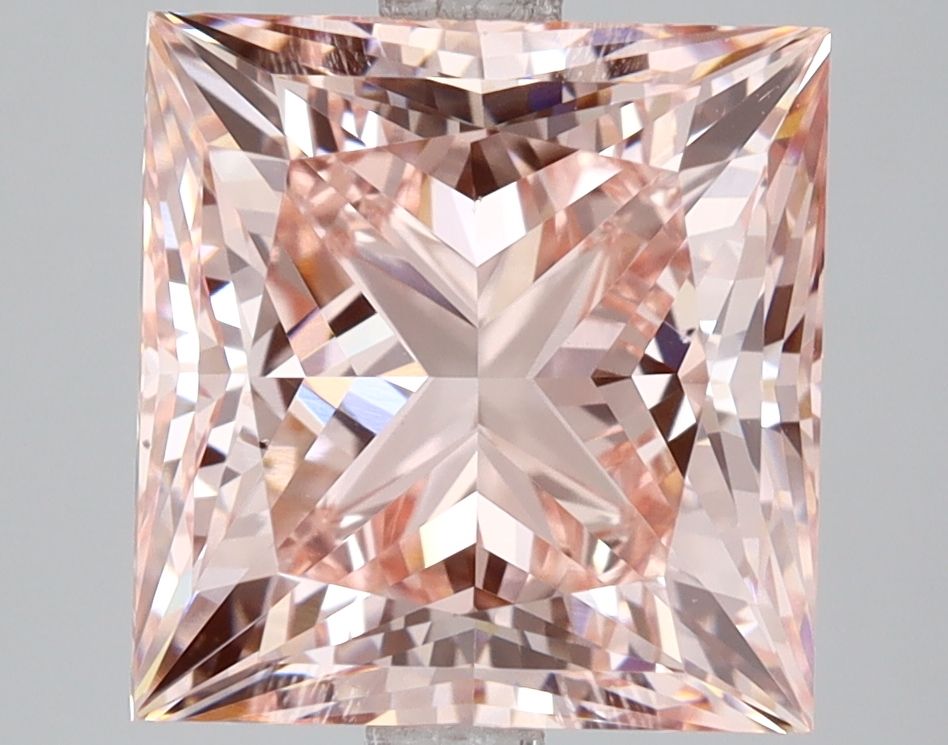 5.04 ct. Fancy Intense Pink/VS1 Princess Lab Grown Diamond