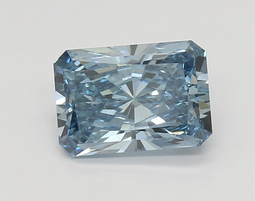 2.04 ct. Fancy Vivid Blue/SI1 Radiant Lab Grown Diamond