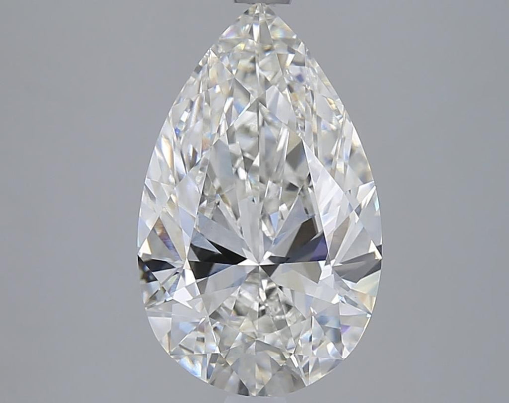 3.31 ct. F/VVS2 Pear Lab Grown Diamond